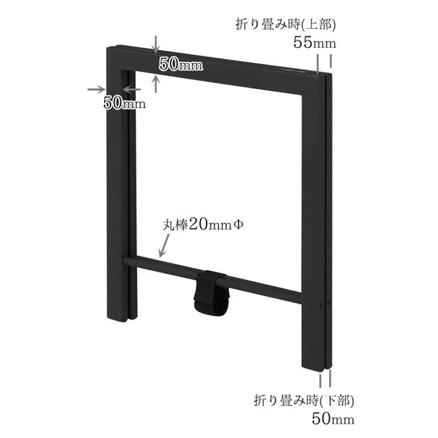 折りたたみスチール脚 TL-111 2個入り ペイント工房